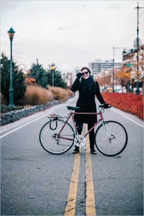 Фотограф Сэм Полкер — Нью-Йорк на велосипеде