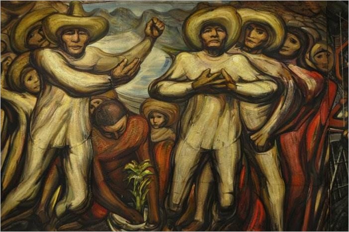 Мурализм. Мексиканская живопись