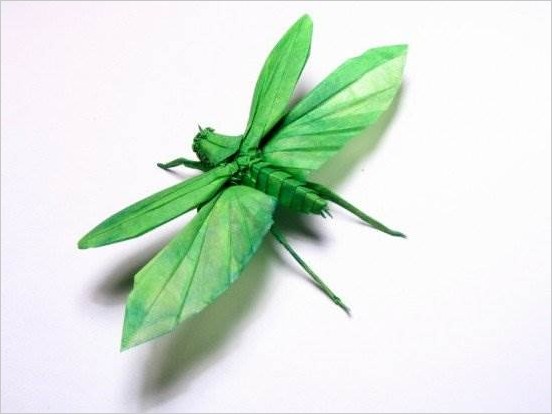 Оригами насекомые Brian Chan