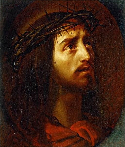 Голова Христа в терновом венце — Брюллов