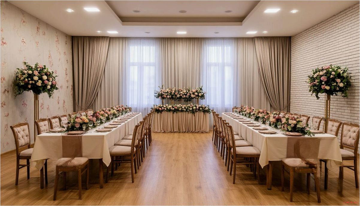 Организация банкетов в центре города с удобным расположением и высоким уровнем сервиса